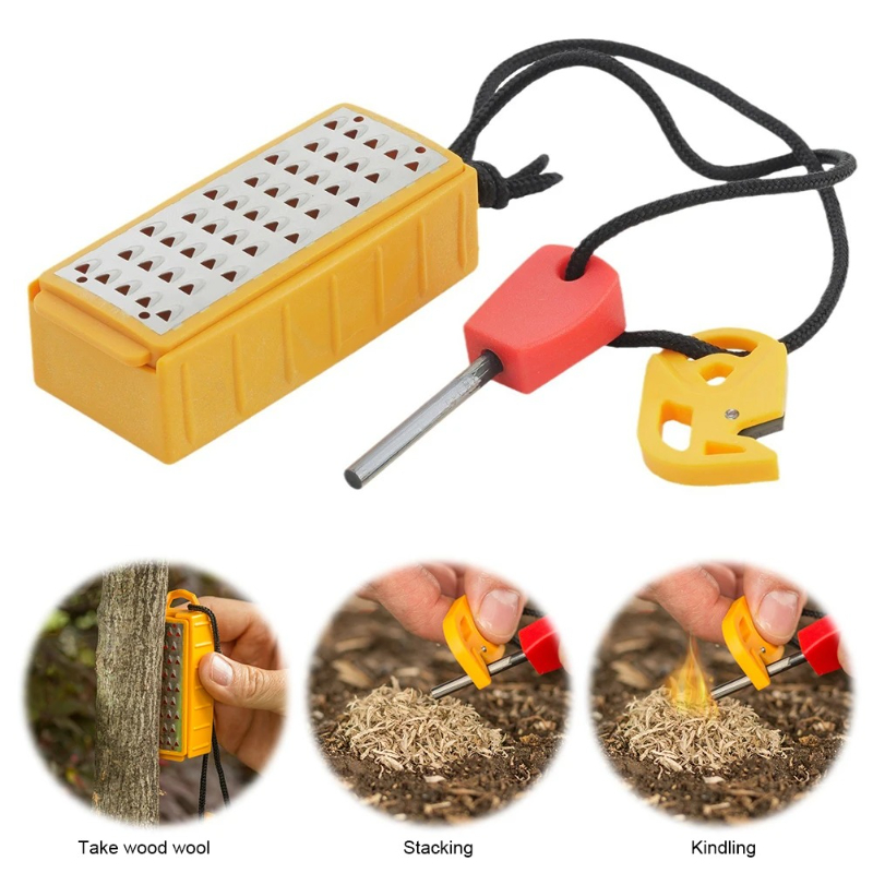 Tragbarer Notfall-Tinder für d – Magnesium Fire Starter Bewertung und Preis