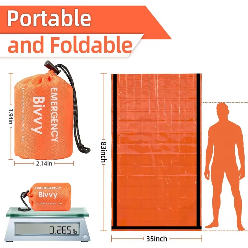 Notfall-Schlafsack, Überlebens – Bivy Bag Emergency Bewertung und Preis